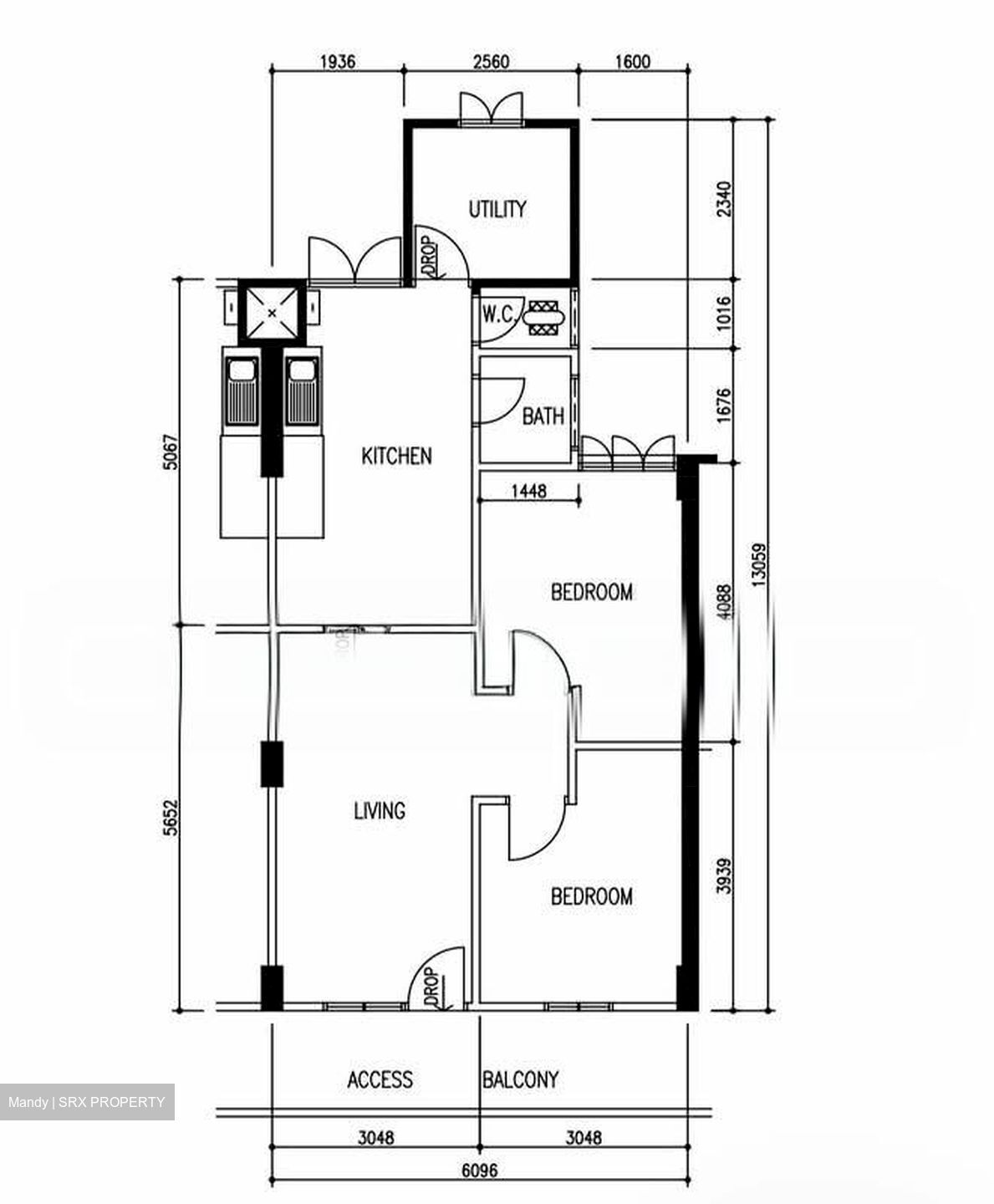 Blk 66 Marine Drive (Marine Parade), HDB 3 Rooms #561316501